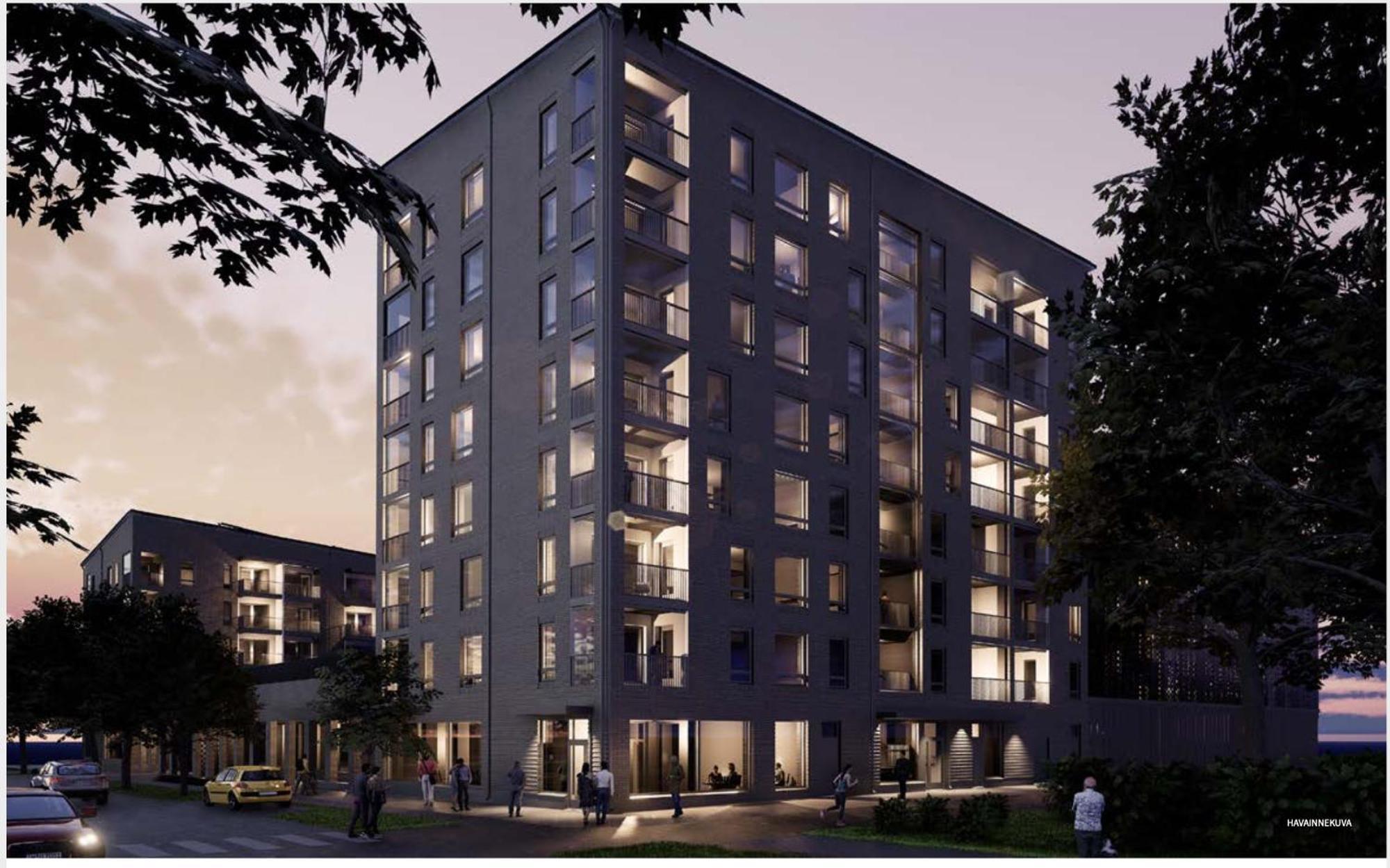 Kaksio Kirstinpuistossa Apartment Turku Exterior photo